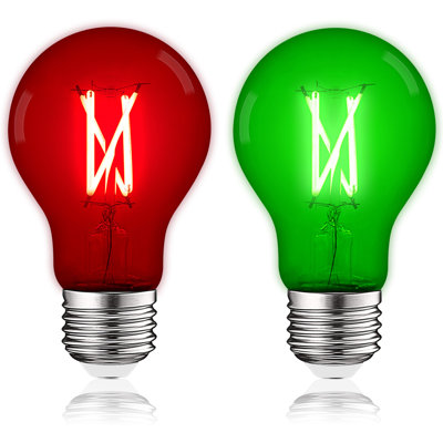 4,5 W (équivalent à 60 W), ampoule à DEL Edison A19, culot moyen E26 (standard)