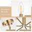 Lustre classique à 6 lumières de style bougie-1816590323