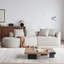 Canapé modulaire rembourré en chenille avec coussins Cniyah-114734570-114734572