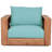 Gazel Teak Patio Chair with Cushions-86506440