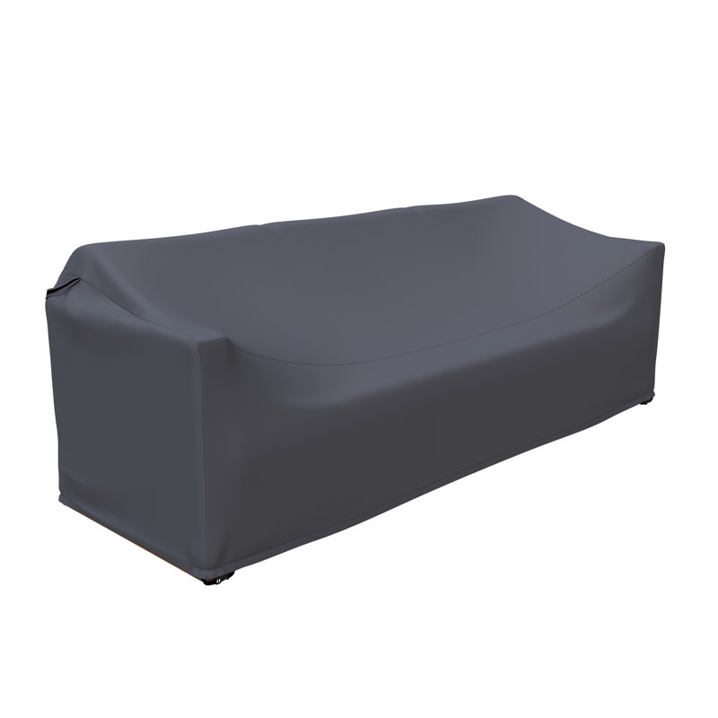 Cove 92' Wide Eucalyptus Patio Sofa Cover