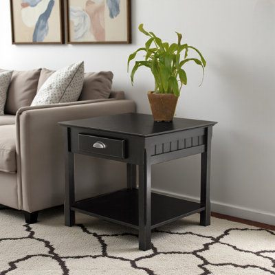 Golon Accent Table in Black
