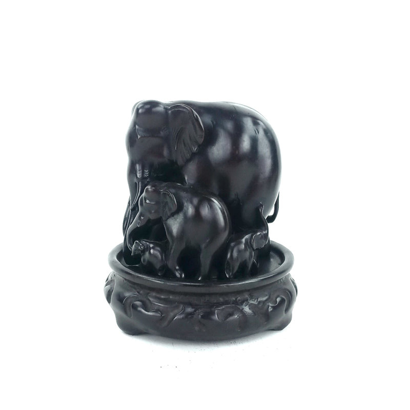 Figurine éléphant en résine