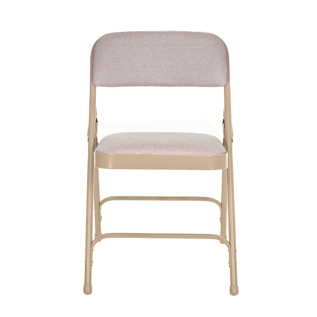 Bernadine Fabric Padded Folding Chair (Set of 4) Hampden Furnishings 