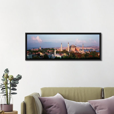Reproduction de photo sur toile tendue, "à partir de la turquie, istanbul, hagia sofia"