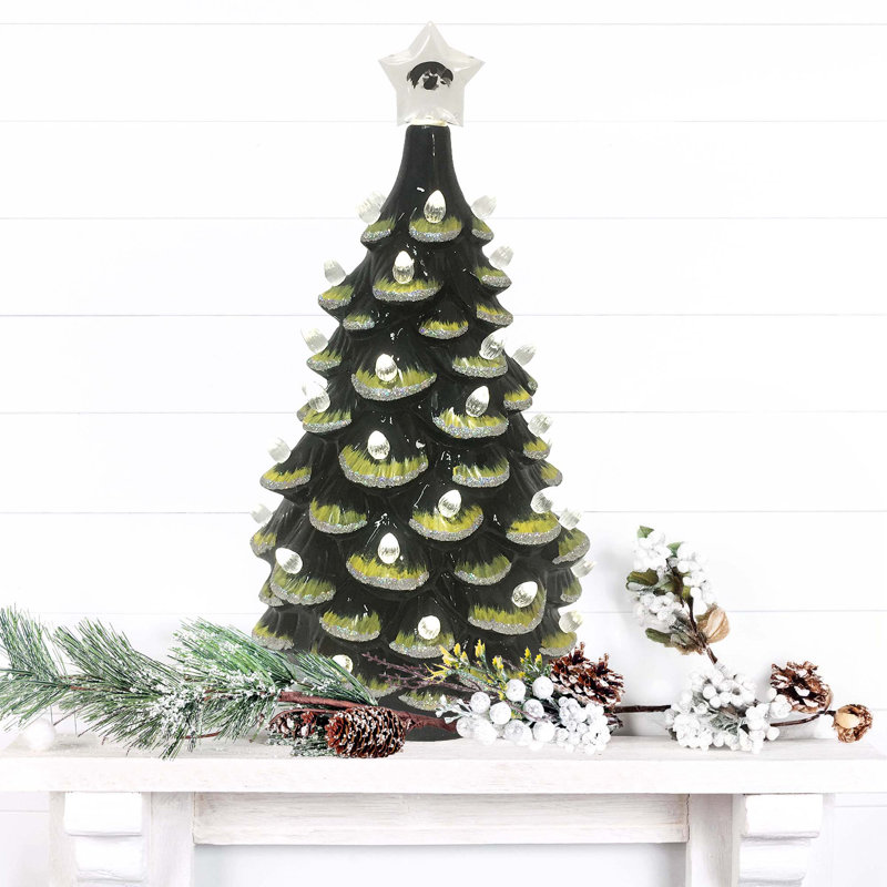 Arbre en céramique NCAA College Spirit, Iowa Hawkeyes