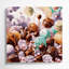 Art mural sur toile, Desserts bonbon et chocolat-1228668887