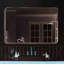 Miroir mural de salle de bain rectangulaire 30 po x 40 po, cadre argenté, verre haute qualité de haute qualité, aluminium rouillé, installation stable en miroir avec cadre en métal Étapes d'installation facile-13049769