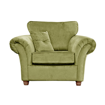 Lila Velvet Accent Chair