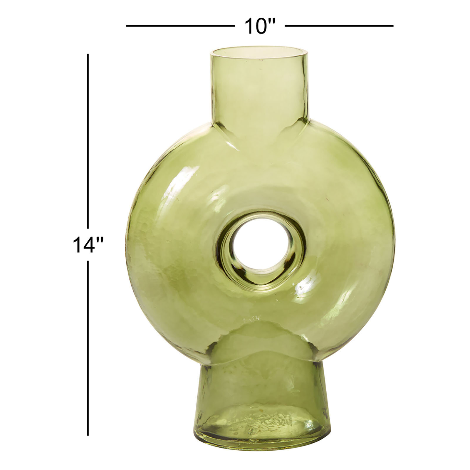Annica 14'' Glass Table Vase