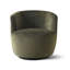 Petit fauteuil d'appoint pivotant en velours de 27 po de largeur (ensemble de 2)-97779049