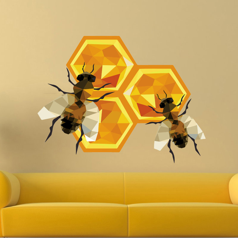 Wall Decal, 10" H x 13" W
