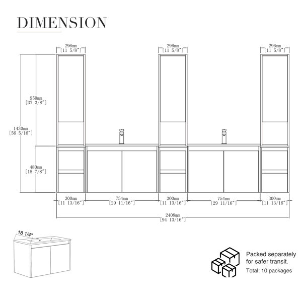 Dimensions du produit