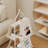 Cream White Modern Iron Rotating Bookshelf-441403302