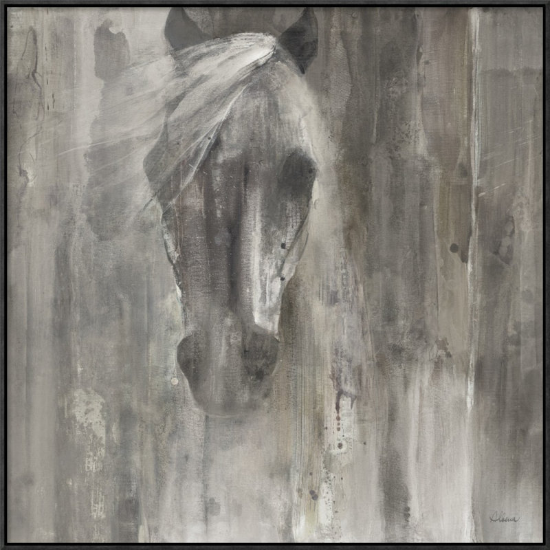 " Shadow " by Albena Hristova, 18" H x 18" W, Wrapped Canvas, No Matte
