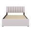 Lit plateforme tapissier avec lit gigogne-441221877