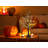 24" Lighted Black Willow Tree