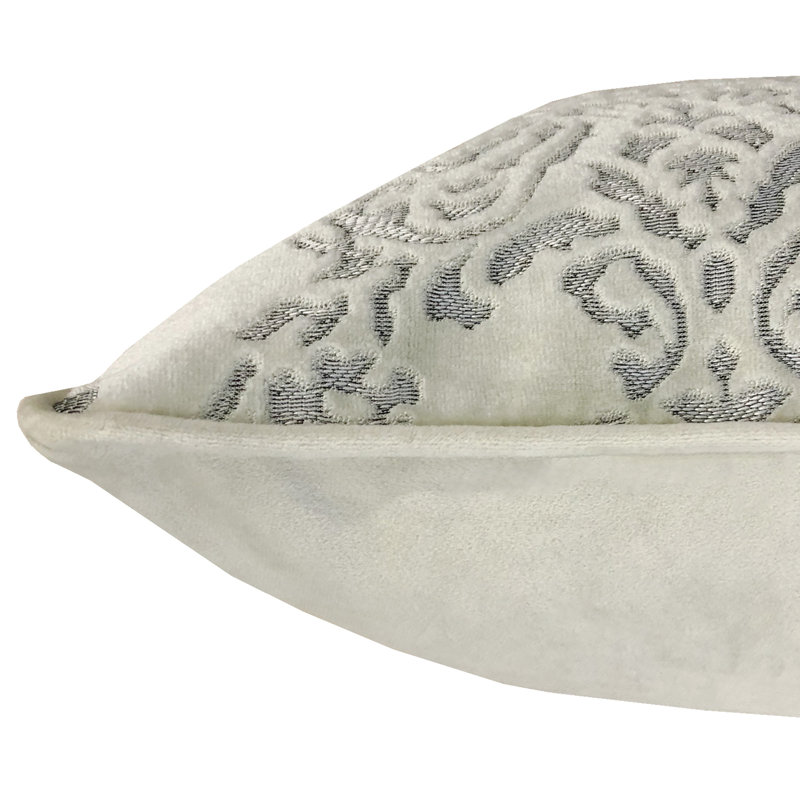 Square Pillow Cover & Insert, Ivory, 18" x 18"