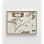 Reproduction de carte de la côte sud-est, carte encadrée de Virginie, impression de carte de la Floride rétro, impression rétro des États-Unis, impression d'art de la côte des États-Unis, art mural encadré