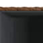Garden Planters 2 Pcs Brown Poly Rattan-441172061
