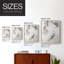 Reproduction encadrée ABSTRACT Series DCC-XXXVI - bois massif-1832931017