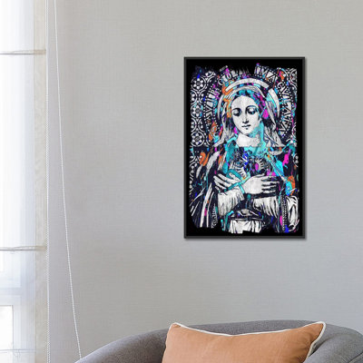 'Madonna Impressions' Graphic Art Print on Canvas