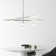 Erik 8 - Light Dimmable LED Sputnik Modern Linear Chandelier