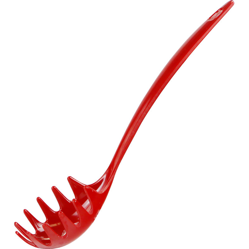 Reston Lloyd Melamine Cooking Spaghetti Fork, Red