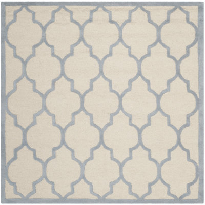 Cannen Hand Tufted Wool Geometric Rug