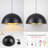 1 - Light Dimmable Single Dome Kitchen Island Pendant-1763569497-1763569496