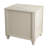 Fluted Nightstand, 21.65" Wide Side Table With 3 Drawers, Mid Century Modern Wood Nightstand With Metal Handle, Wooden Bedside End Table For Bedroom, Living Room, Closet-115293696-115293697