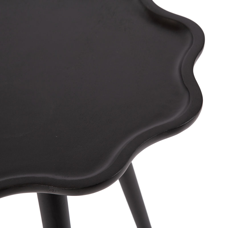 Table d'appoint Dujardin, Noir, 24" H x 18.5" W x 18.5" D
