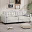 Palardy 4 Seater Faux Leather Sofa-1363744542