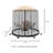 Hartwig Mosquito Net for Patio Umbrellas - Bug Screen for Umbrellas to Keep Out Insects - Zippered Mesh Cover with Weighted Bottom by Pure Garden-1097915194