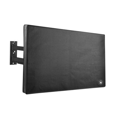 Protecteur de téléviseur noir à écran plat
