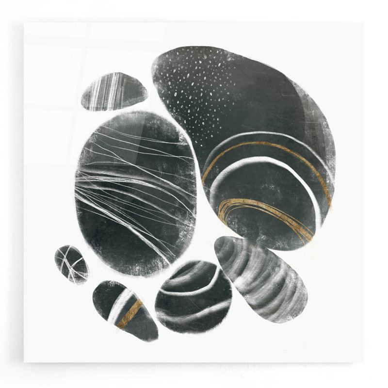 «Mineralize I» par Victoria Borges, H 12 po x l 12 po x P 0,13 po
