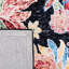 Tapis rouge / gris anthracite en laine / coton touffeté à la main Delman-1752617429