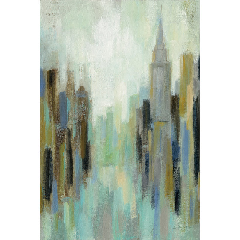New York Morning II by Silvia Vassileva - Wrapped Canvas Painting, 122cm H x 81cm W x 3.8cm D