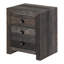 Annandale 3 - Drawer Solid Wood Nightstand