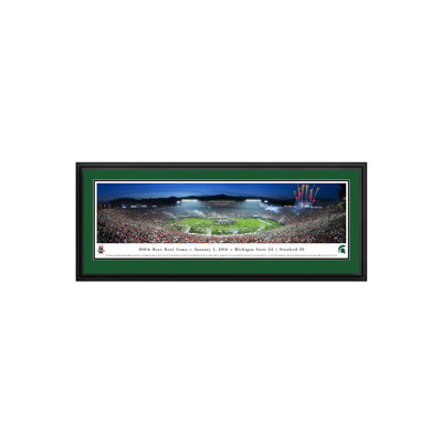 NCAA Rose Bowl 2014 by James Blakeway Framed Photographic Print