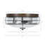 Plafonnier encastré 3 lumières 12,2 po