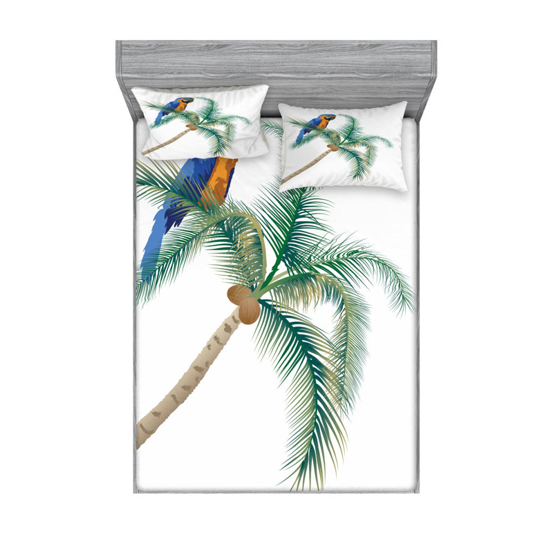 Microfiber Sheet Set, Full Sheet Set with Fitted Sheet