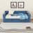 2 Drawers Daybed with Removable Desk and Side Shelves-495116394-495116398