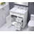 Closter 32'' Single Bathroom Vanity with Genuine Marble Top-888255445