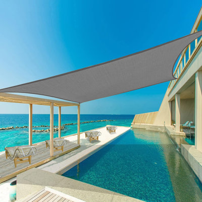 Customized Rectangle Sun Shade Sail by Artpuch