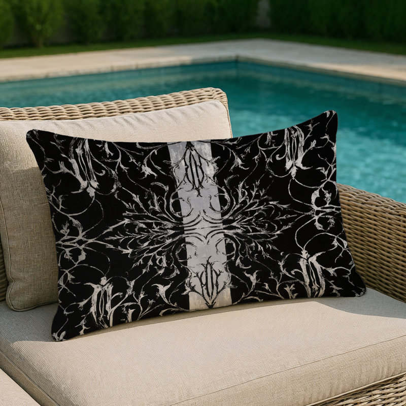 Starlit Indoor And Outdoor Throw Pillow, Rectangle 20"H x 14"W