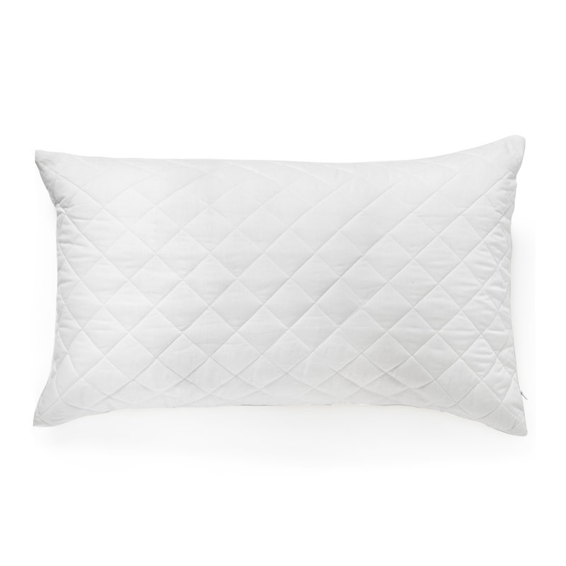  Cotton Blend Zipper Pillow Protector, Standard