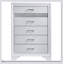 Commode de chambre à 6 tiroirs Annie White-1033968338