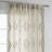 Alefiyah Embroidered Faux Linen Sheer Curtains for Bedroom & Living Room Window Curtain Single Panel Drape-1598854928-1598854932