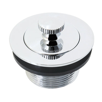 Kingston Brass 1-1/2-Inch Brass Lift & Lock Bathtub Drain